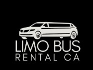 Limo Bus Rental CA